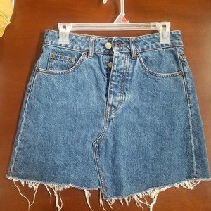 NWT IRO Denim Mini-Skirt Size US 4/FR 36